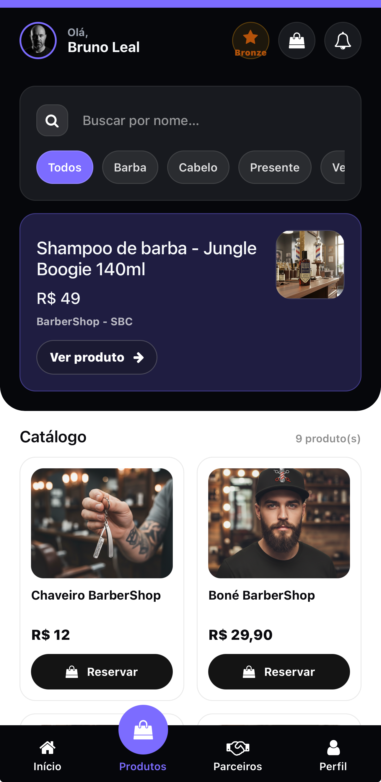 Produtos disponíveis na hora certa